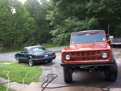 bronco and stang