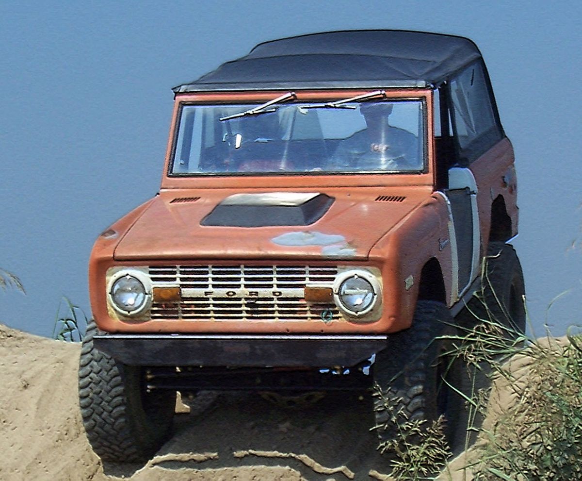 Bronco at show and shine