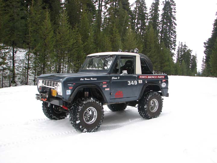 Chase Truck in Snow