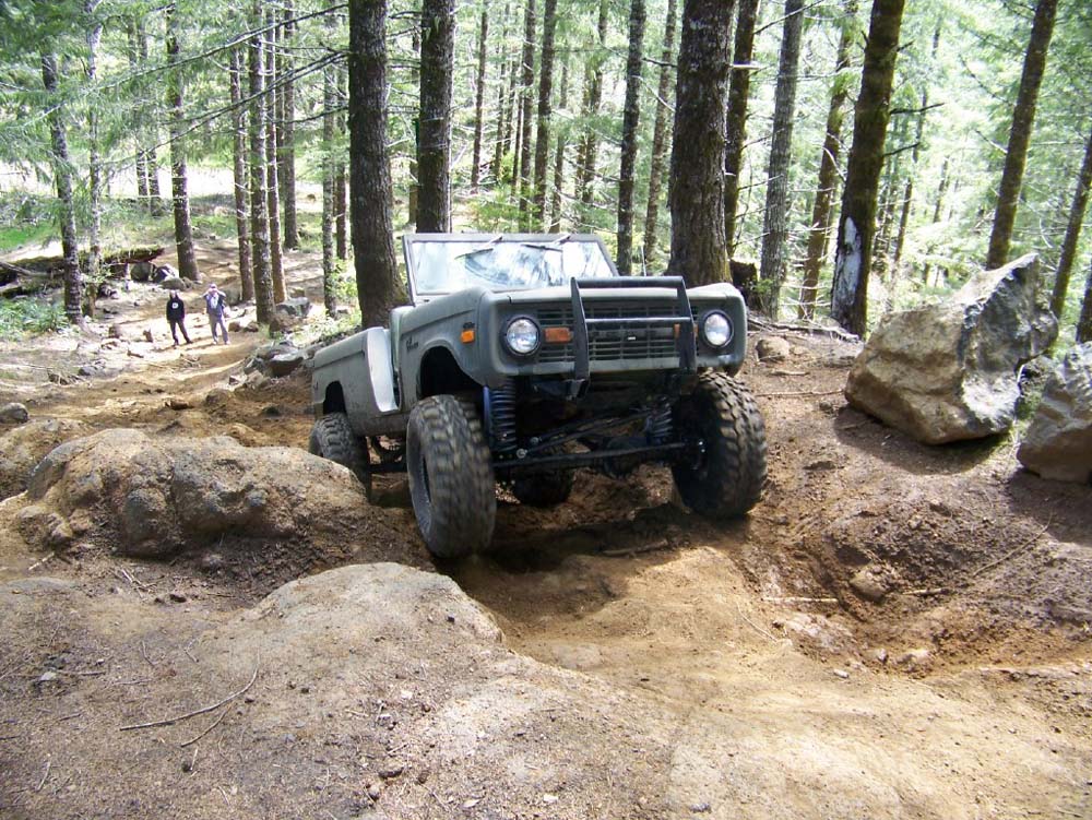 Cruising up the bottom of waterfall