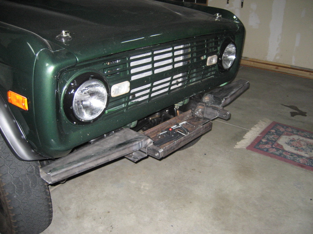 Front bumper in progress