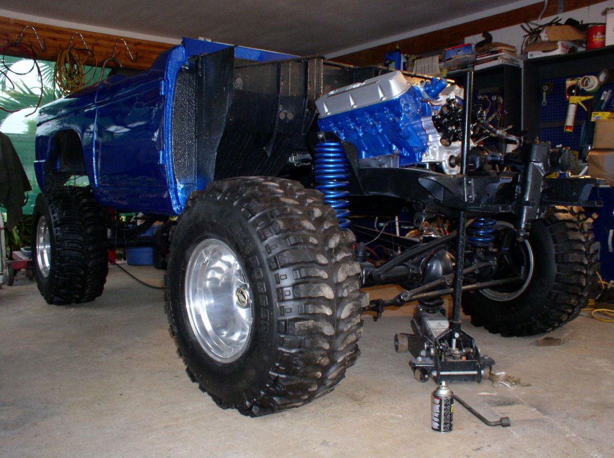 Reassembly of the 71 Bronco