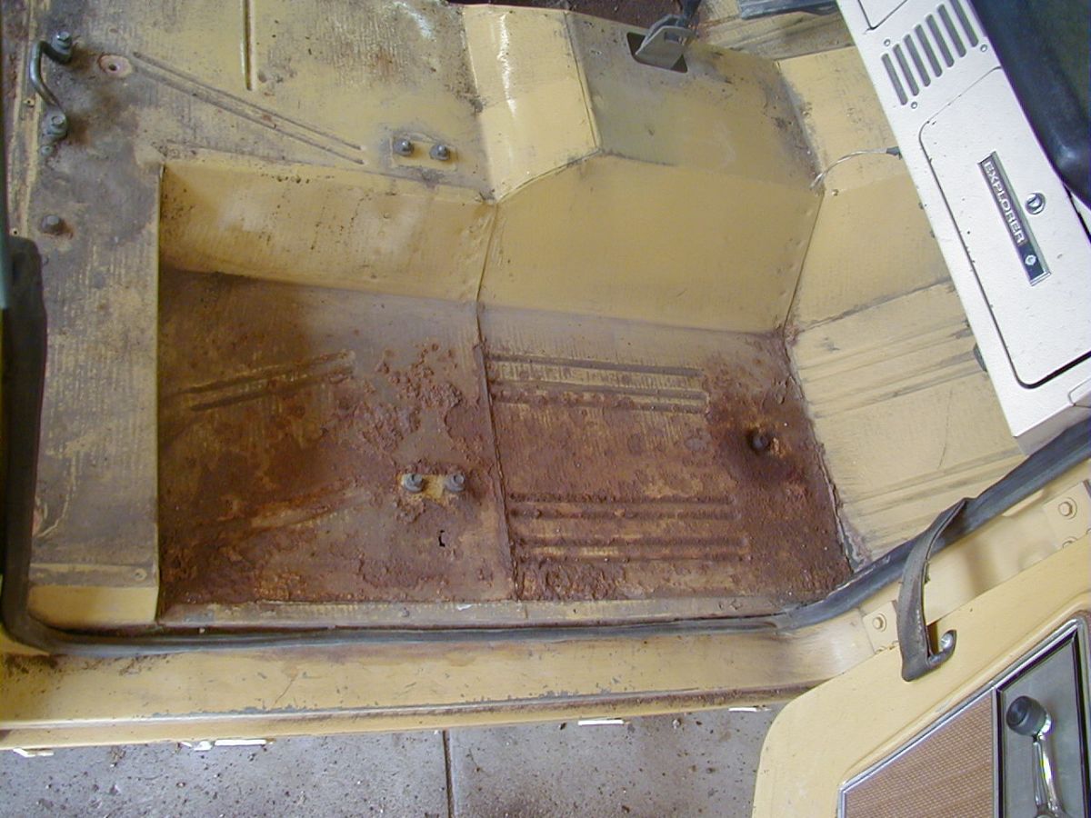 Rusty Floor pans