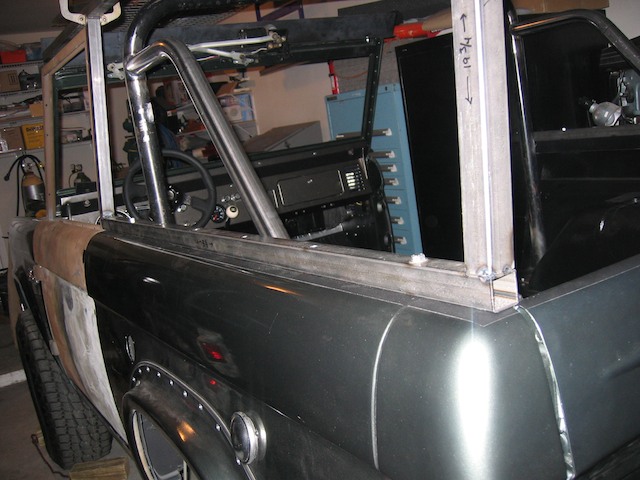 Soft top frame