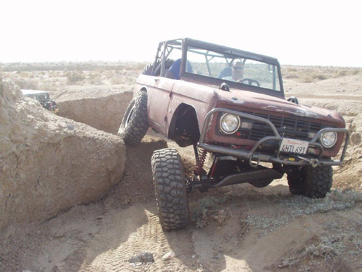 Early ford bronco roll bar #2