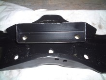 Crossmember w/angle iron ZF mounting bracket