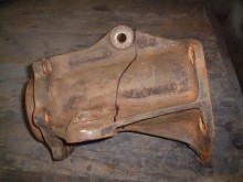 Stock Bronco V8-transfer case adapter before mods. Will be cut along line.