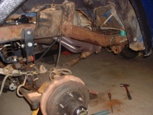 Early Bronco extended radius arms