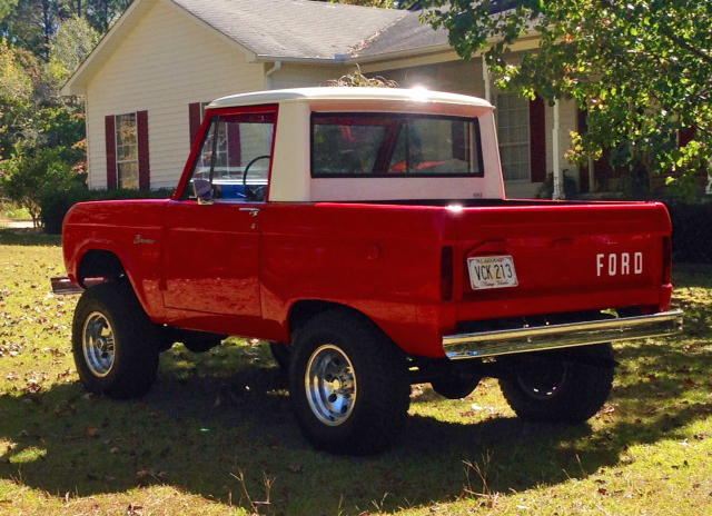 Early ford bronco half cab #5